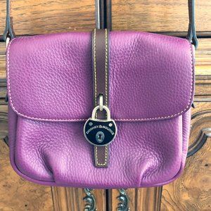 Authentic Dooney and Bourke purple purse